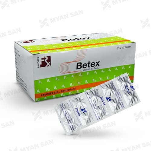 Betex Vitamin B1, B6 B12