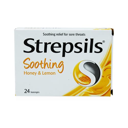 Strepsils Lozenges Soothing Honey&Lemon