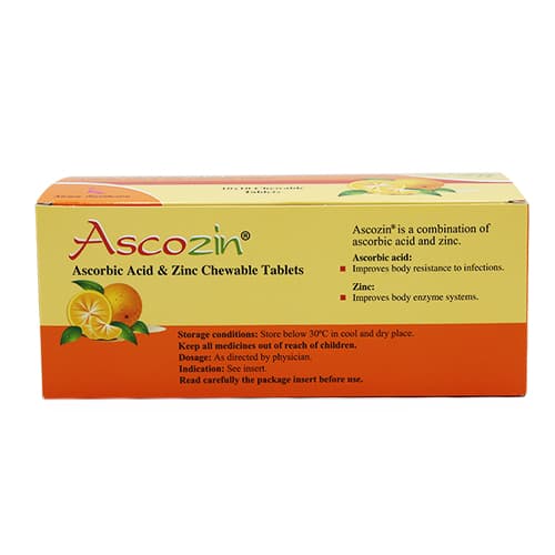 Ascozin, Ascorbic acid and Zinc Tablet